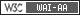 Icono de conformidad con el Nivel Doble-A, 
	de las Directrices de Accesibilidad para el 
	Contenido Web 1.0 del W3C-WAI. Este enlace abre una ventana nueva